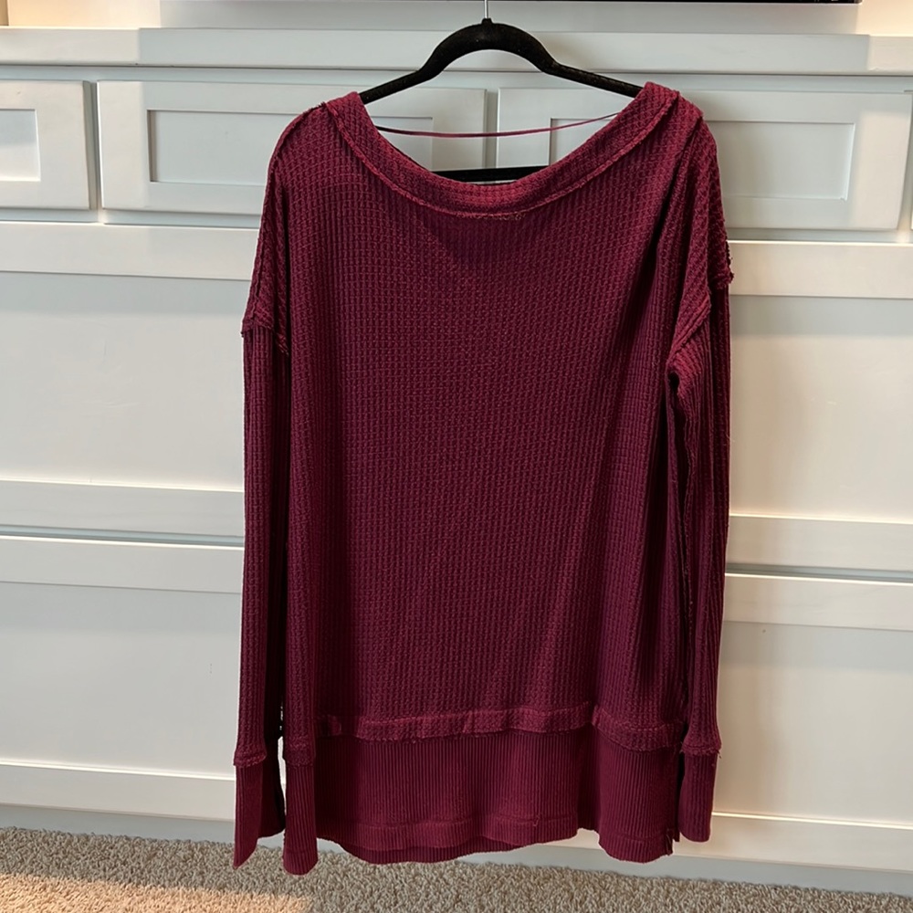 Free People t-shirt tunic